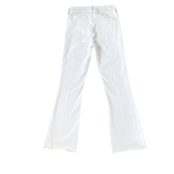 PAIGE White Flare & Wide Leg Jeans laurel canyon sz 24 - Picture 5 of 11